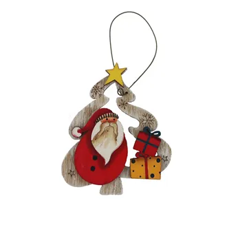 Stromček na zavesenie so Santom D6552/3