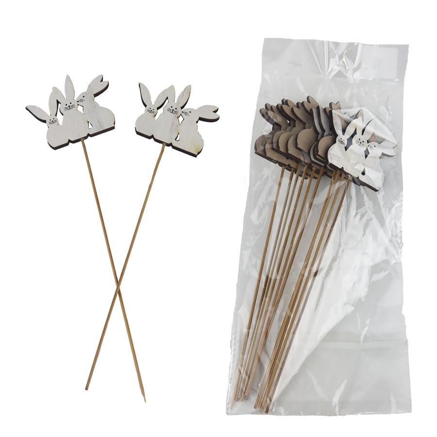 Zajačiky zápich, 8 ks D6679