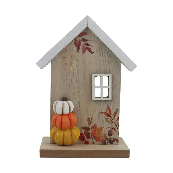 Dekorácia jesenný domček D7173