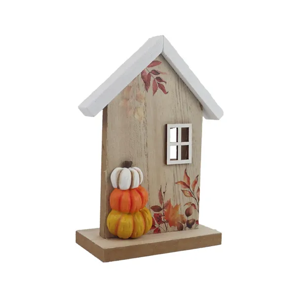 Dekorácia jesenný domček D7173