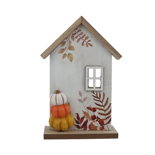 Dekorácia jesenný domček D7174