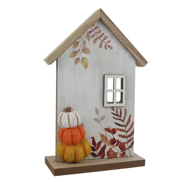 Dekorácia jesenný domček D7174