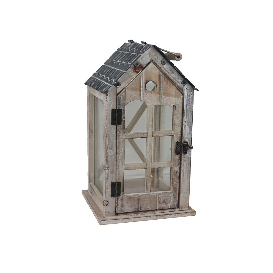 Drevený lampáš D7208/A