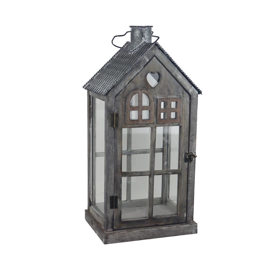 Drevený lampáš D7210/B