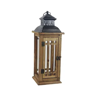 Drevený lampáš D7214/A