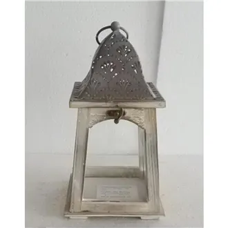 Drevený lampáš D7221