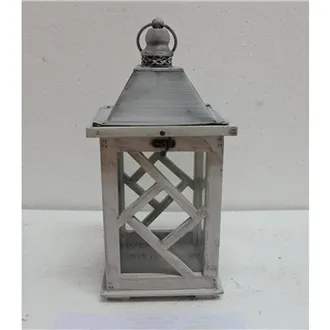 Drevený lampáš D7226