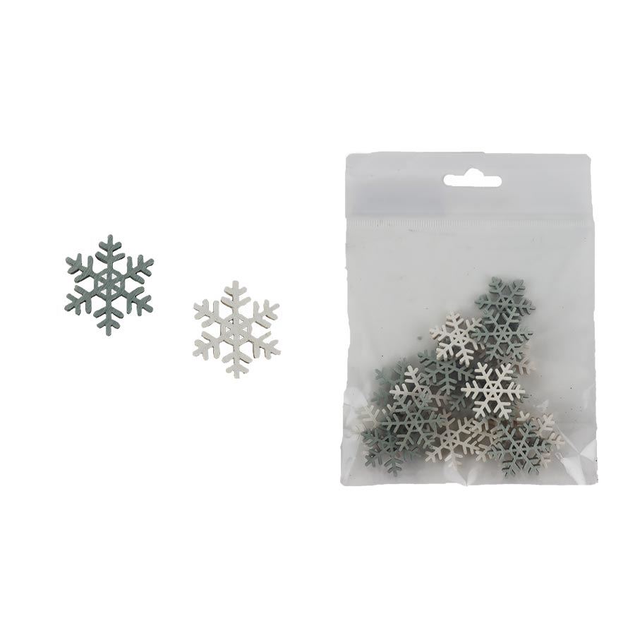 Vločka, 18 ks D7418