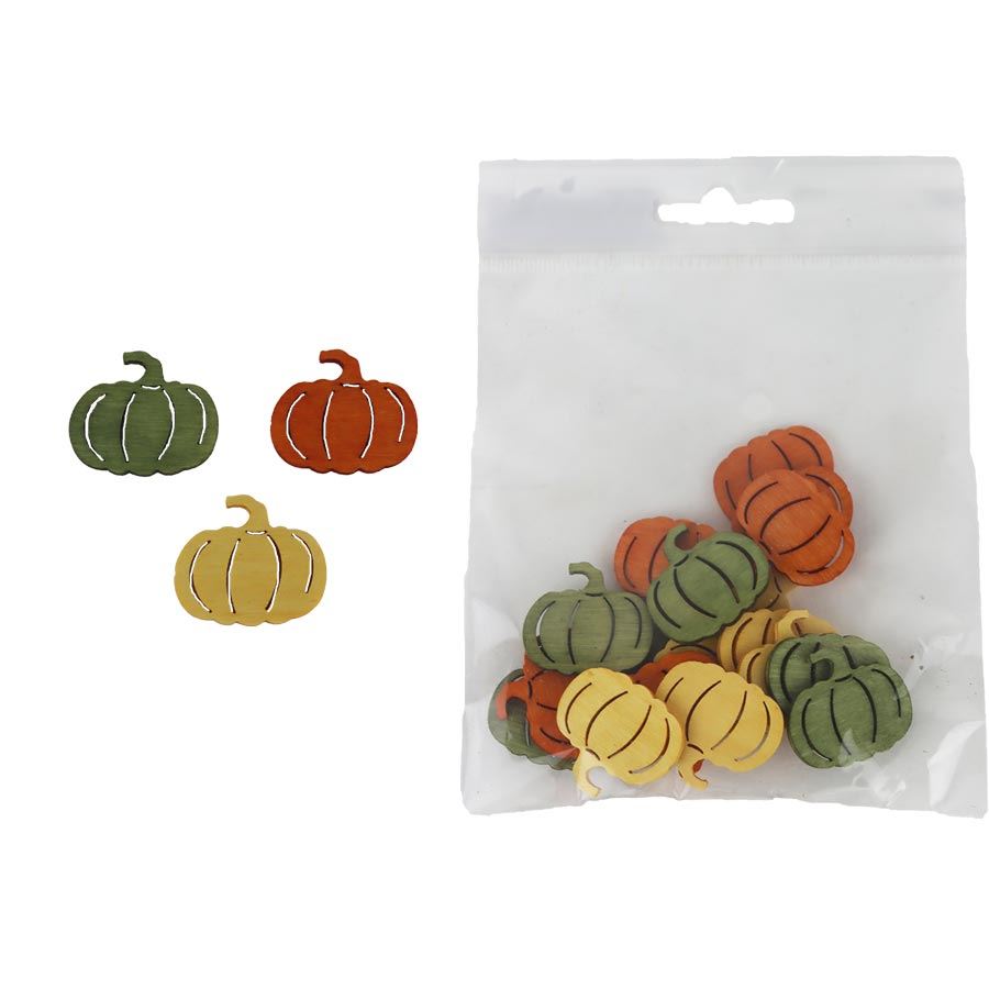 Dekoračná tekvica, 18 ks D7434