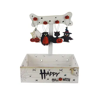 Box halloweenskych dekorácií, 72 ks D7461