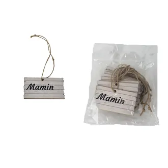 Ceduľka na zavesenie  MAMIČKE, 10 ks D7594/SK