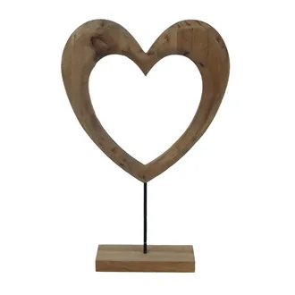 Dekorácia srdce D7685/B