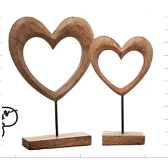 Dekorácia srdce, S/2 D7685