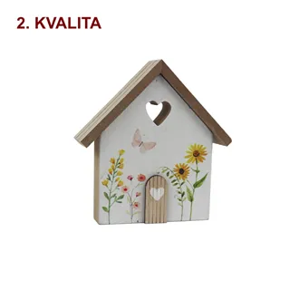 Dekorácia domček 2. akosť D7689B