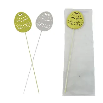 Zápich vajíčko, 2 ks D7840