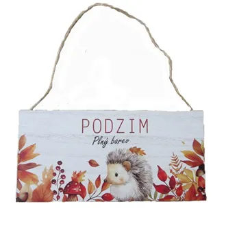 Tabuľa s nápisom v češtine na zavesenie D7901