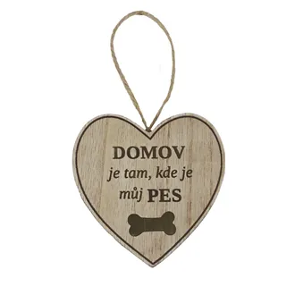 Dekoračná tabuľka srdce D8202