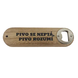 Darčekový drevený otvárač D8217