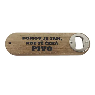 Darčekový drevený otvárač D8218