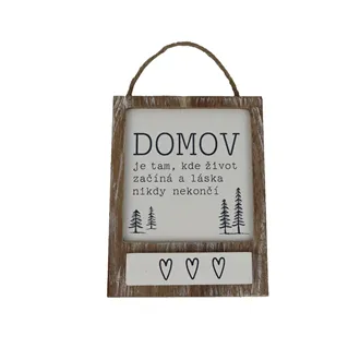 Dekoračná ceduľka D8249