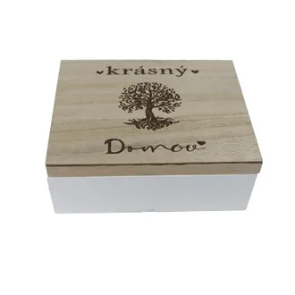 Drevená krabička D8316
