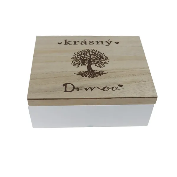Drevená krabička D8316