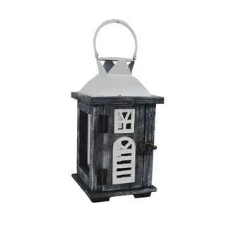 Drevený lampáš d8342/A