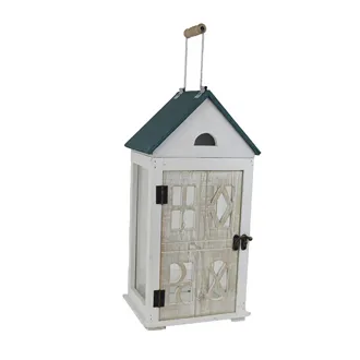 Drevený lampáš D8345/B