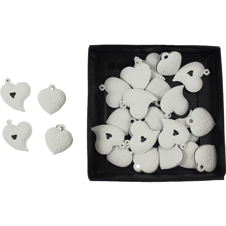 Dekoračné srdiečka 24ks K0186