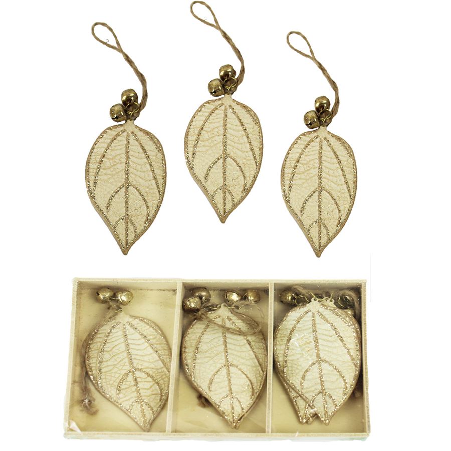 Dekoračné listy, 9ks K0576