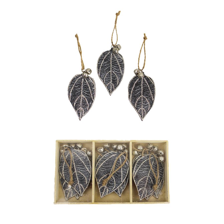 Dekoračné listy, 9ks K0611