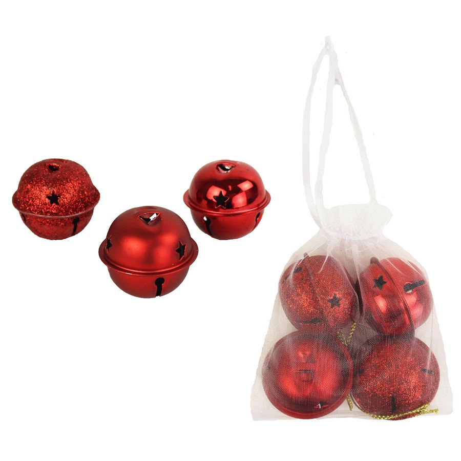 Rolničky kovové, 4ks K1250/C