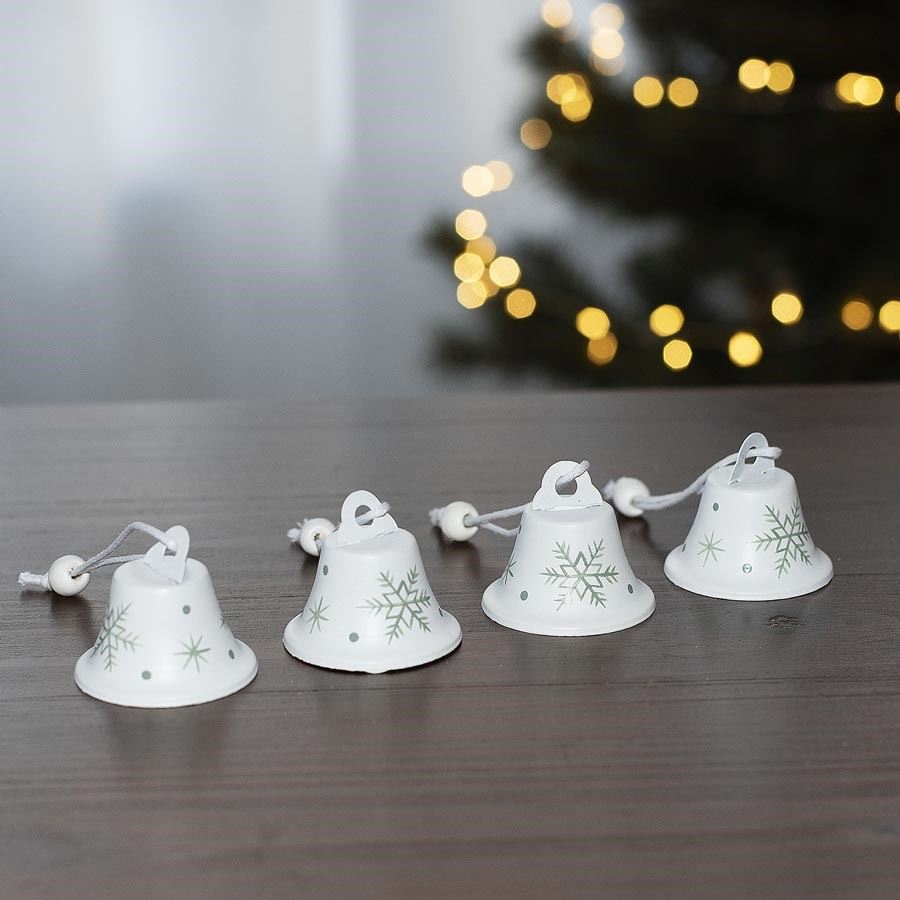 Zvončeky kovové, 4ks K2314-01