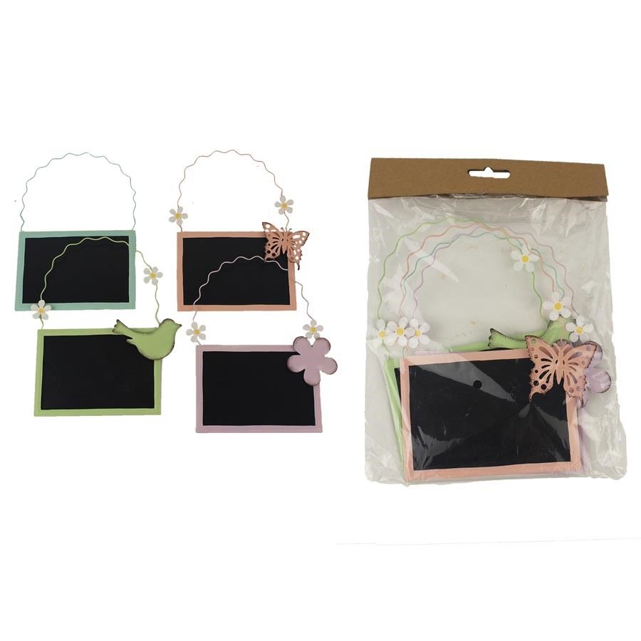 Dekoračné cedule, 4 ks K2681