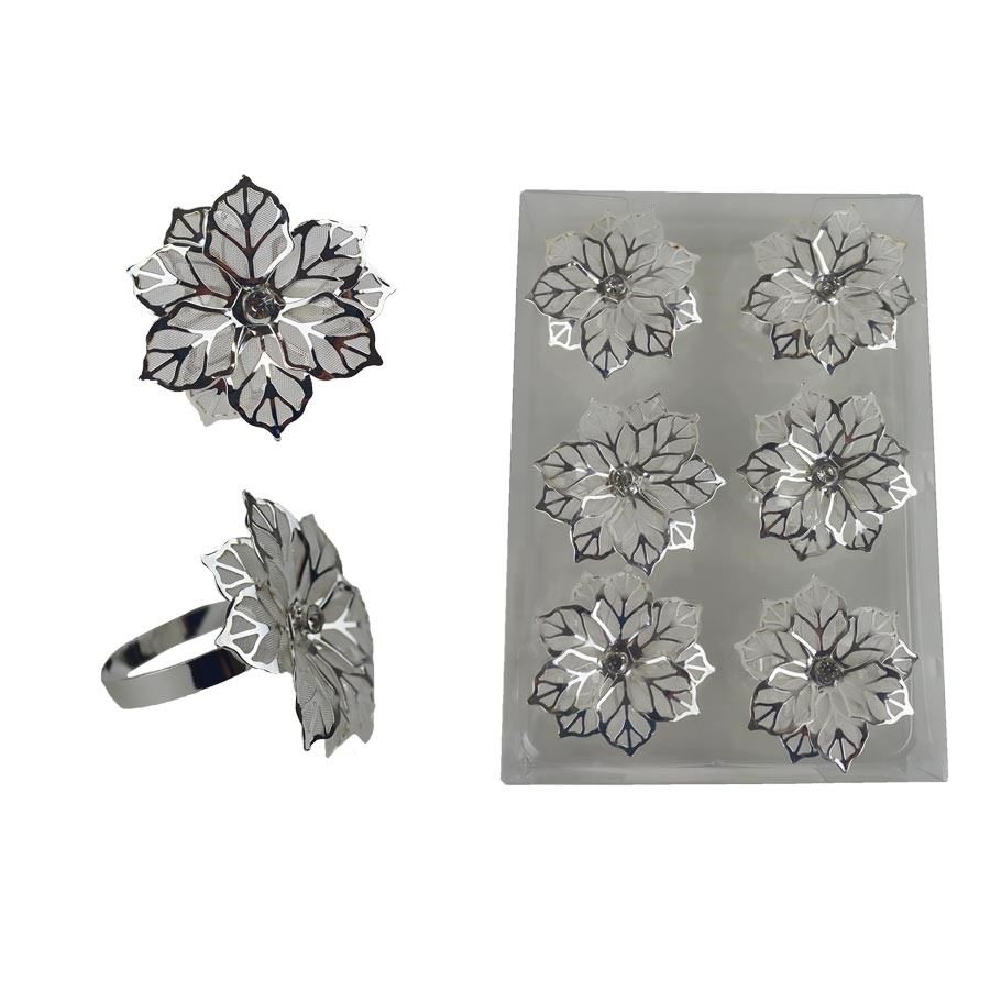 Krúžok na obrúsky 6ks K2813