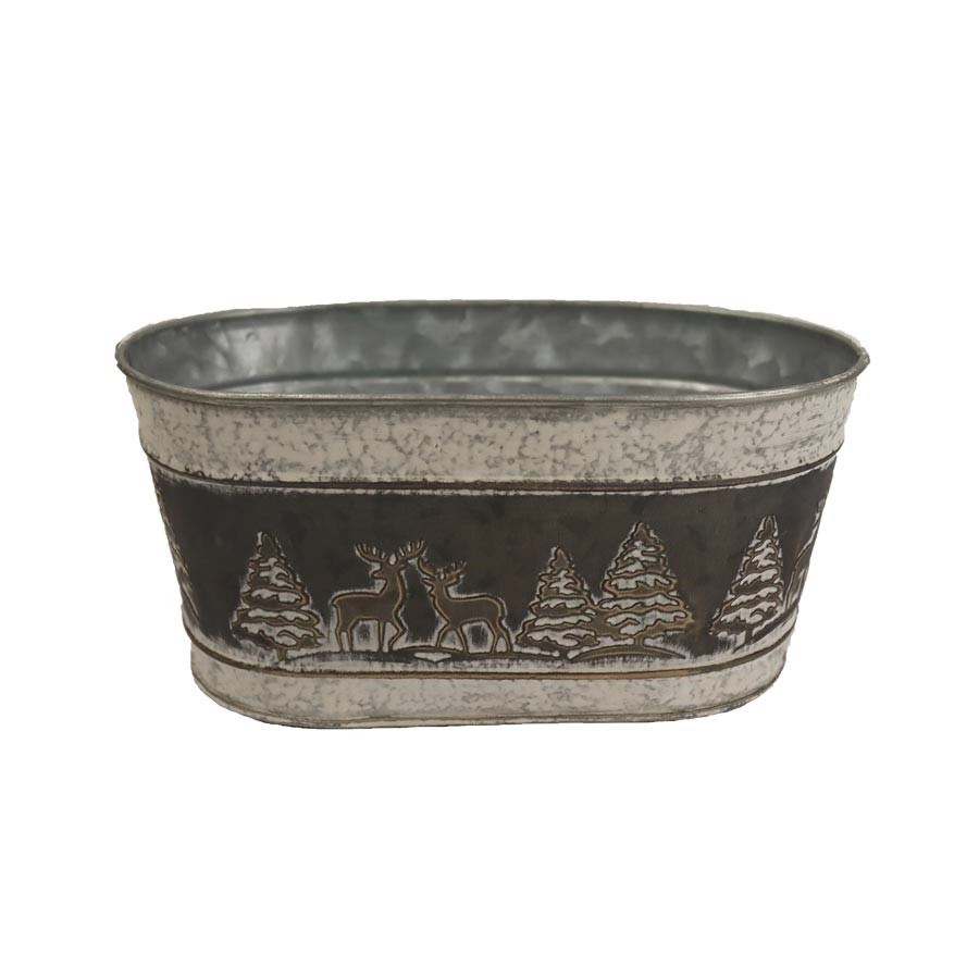 Kvetináč plechový K2863/1