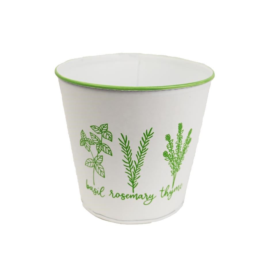 Plechový kvetináč K2904/1