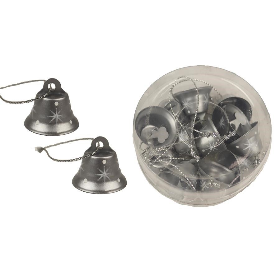 Zvončeky kovové, 12 ks K2917-28