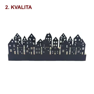 Adventný svietnik mestečko K3486