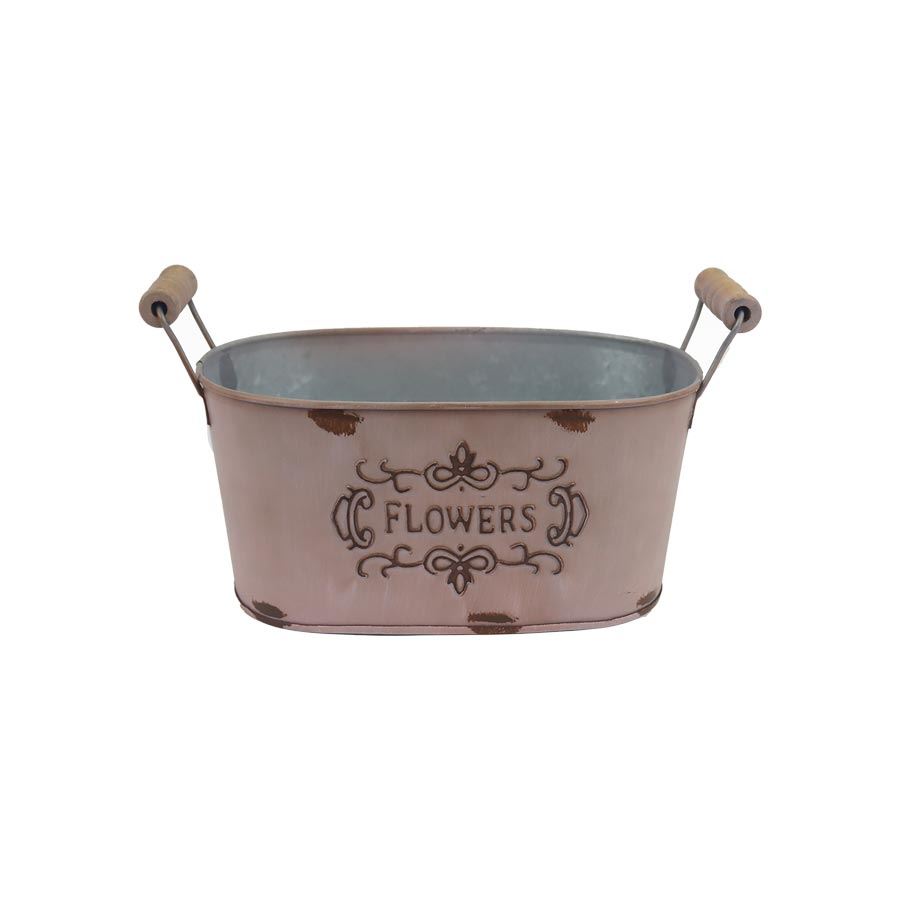 Plechový kvetináč K3568/1