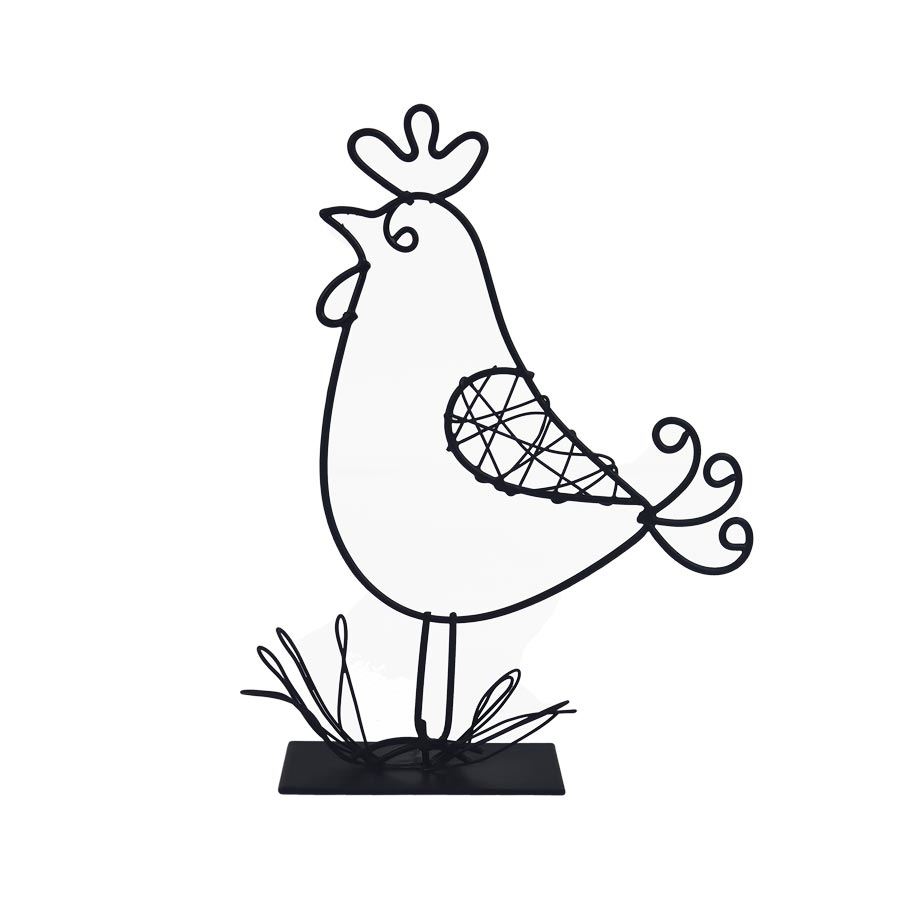 Dekorácia sliepočka K3627