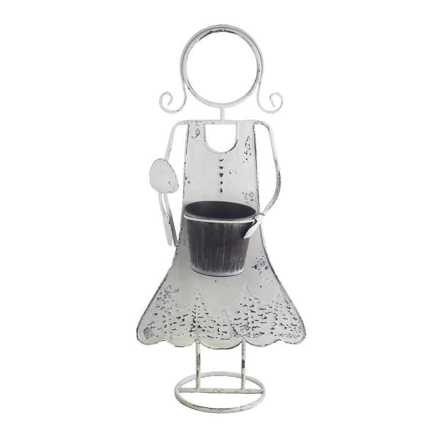 Stojan na kvety dievčatko K4125