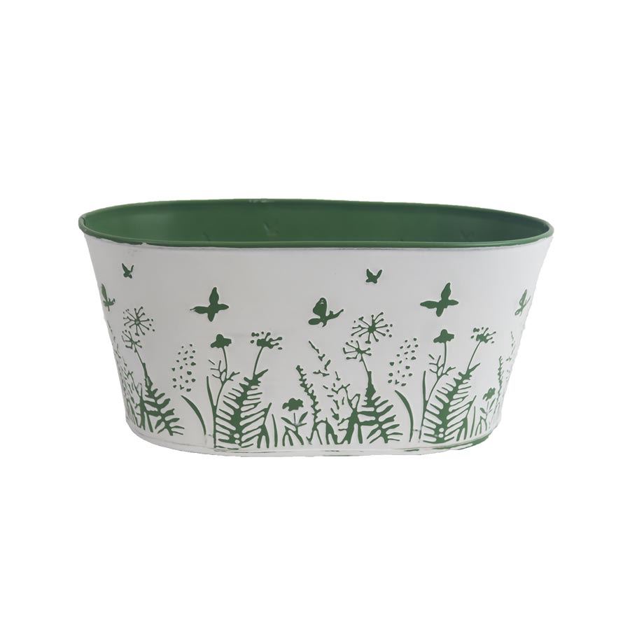 Kvetináč plechový ovál K4131/2