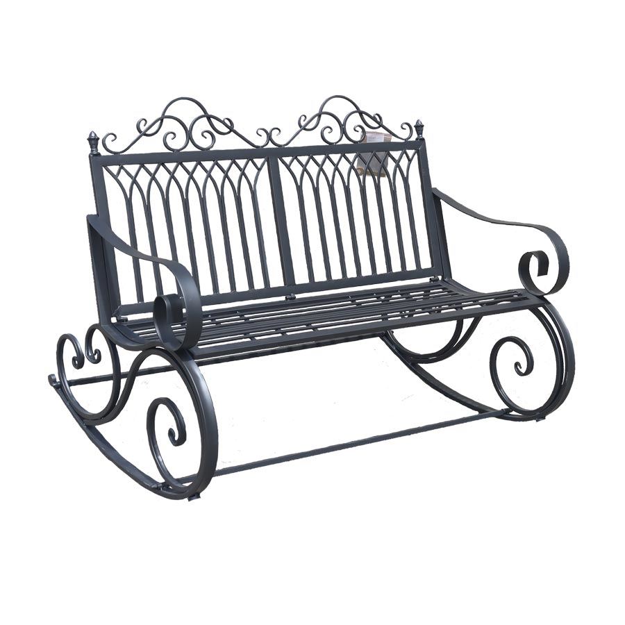 Kovová hojdacia lavica K4219