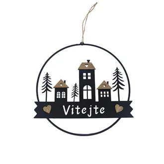 Dekorácie na zavesenie Vitajte K4389