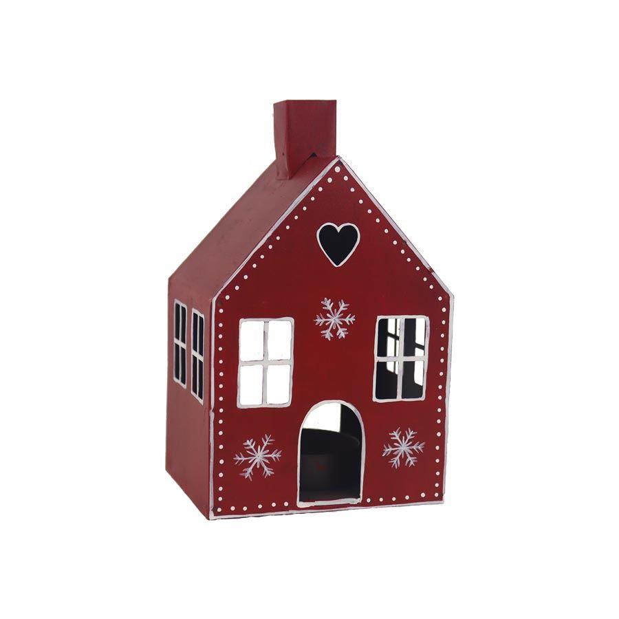Dekoračný svietnik domček K4416
