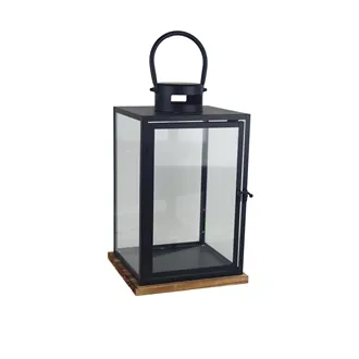 Kovový lampáš K4577/B