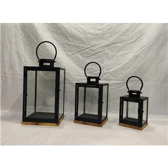 Kovový lampáš, S/3 K4577