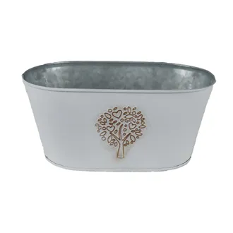 Kvetináč plechový ovál K4590/2