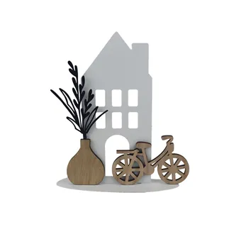 Dekorácia domček K4727